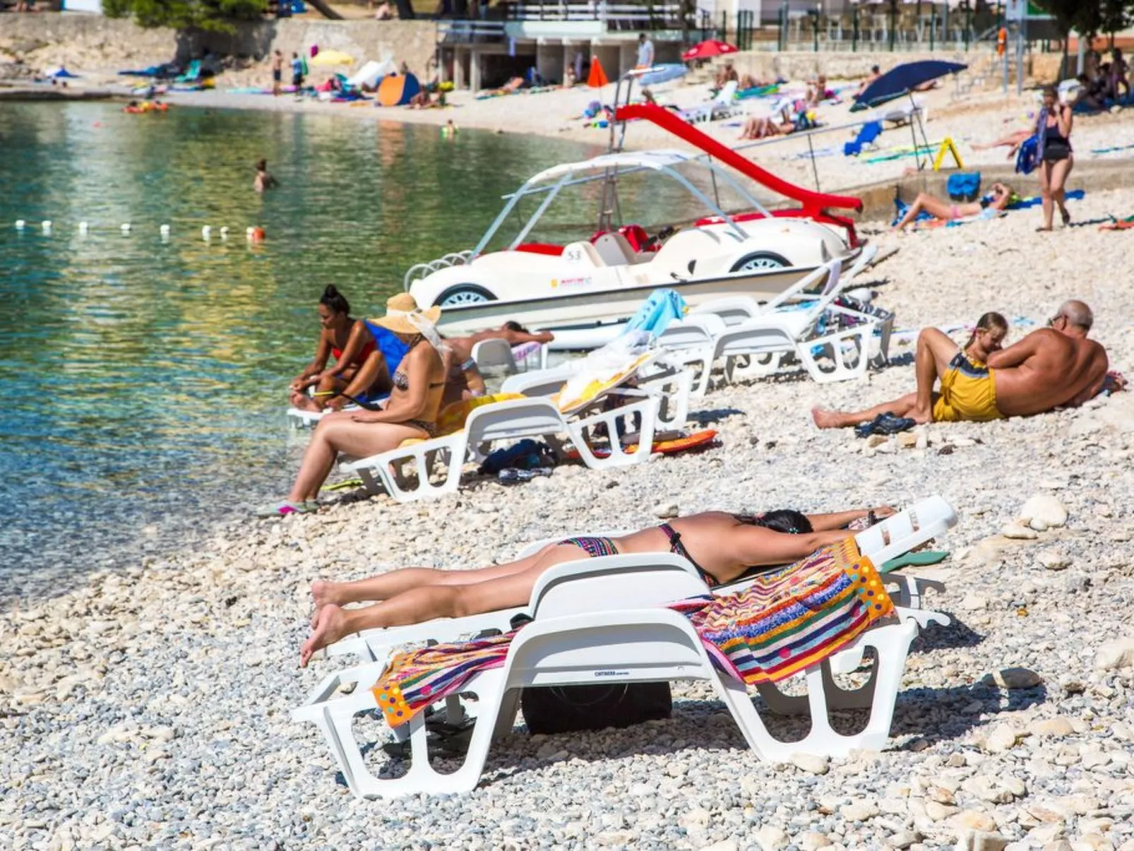 Wohnung in Banjole mit großem Garten-Dehors