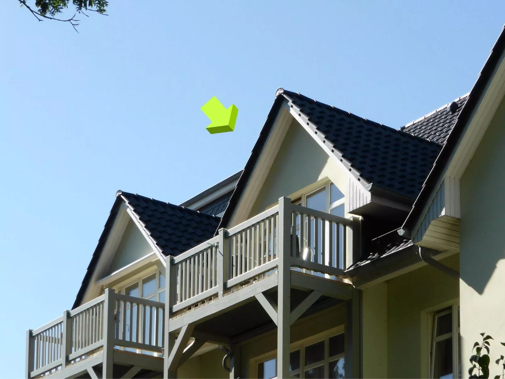 Apartment am Strand-Dehors