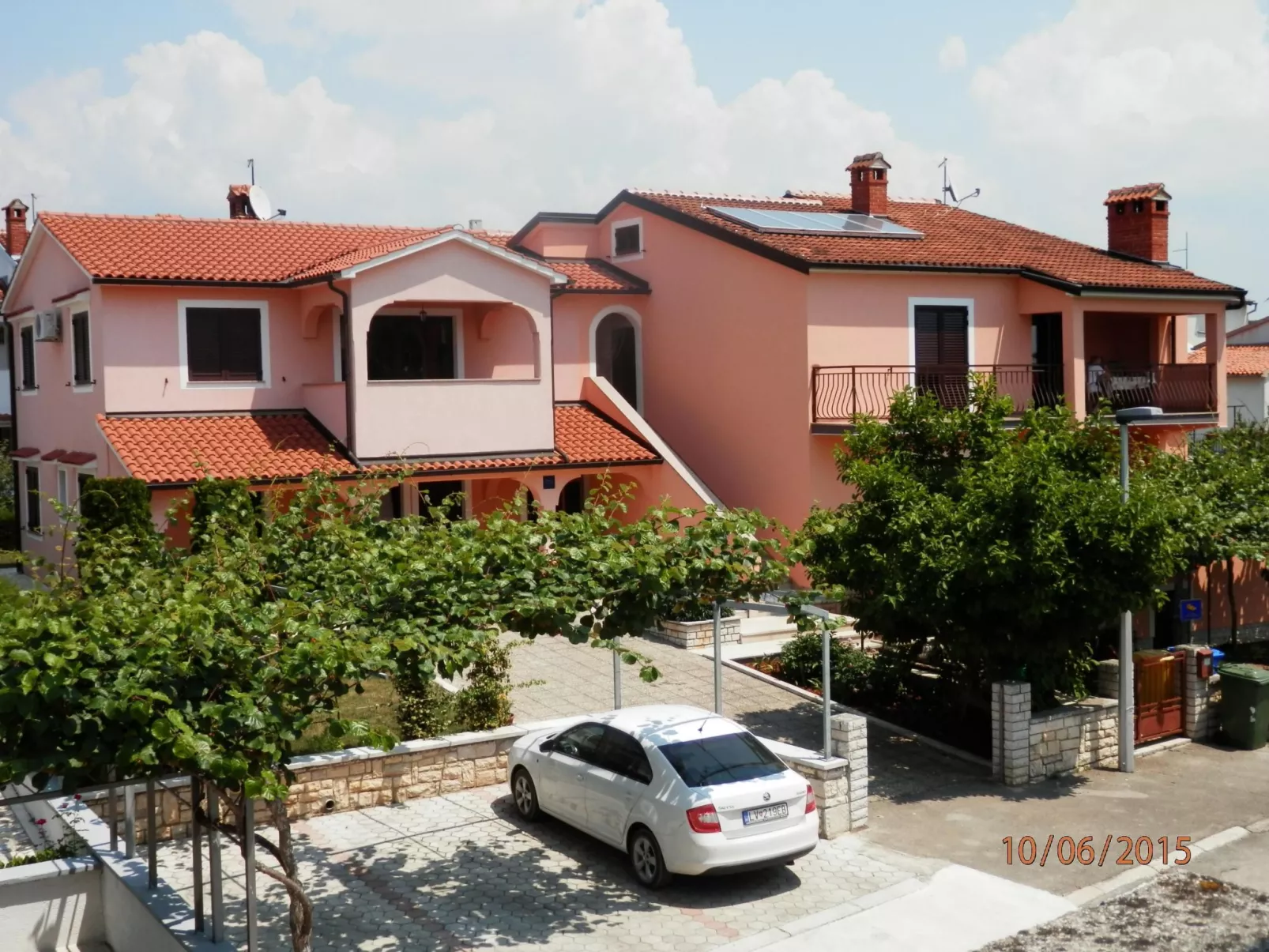 Wohnung "Silva3" direkt am Wasser-Draußen