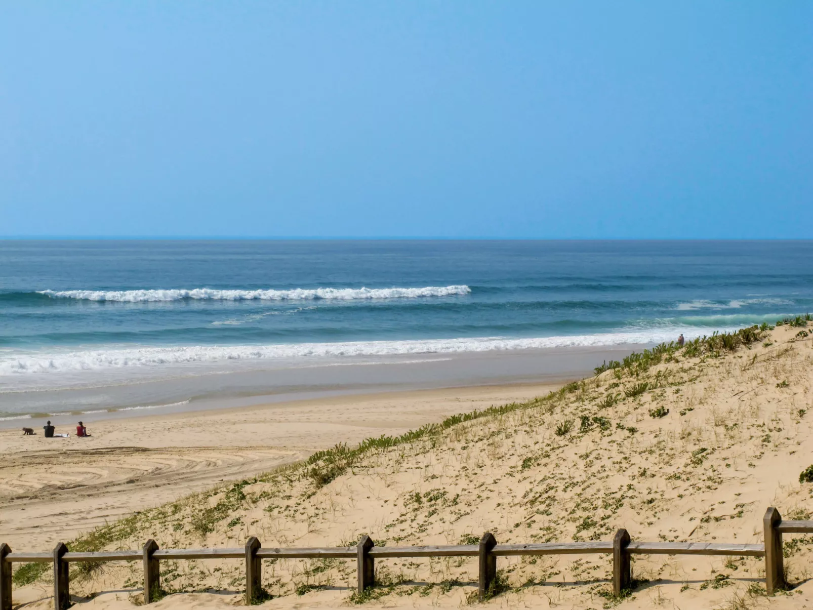 Haus am Meer, die Füße im Sand-Environnement