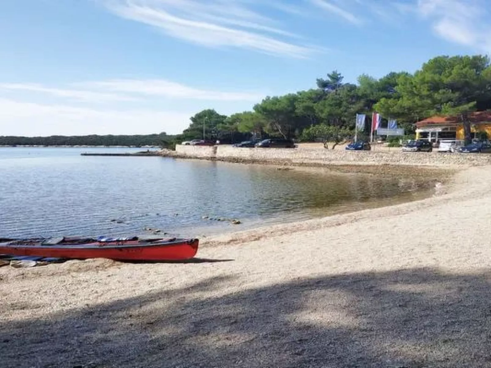 Wohnung "Punta Blue" mit Blick auf das Wasser-Draußen