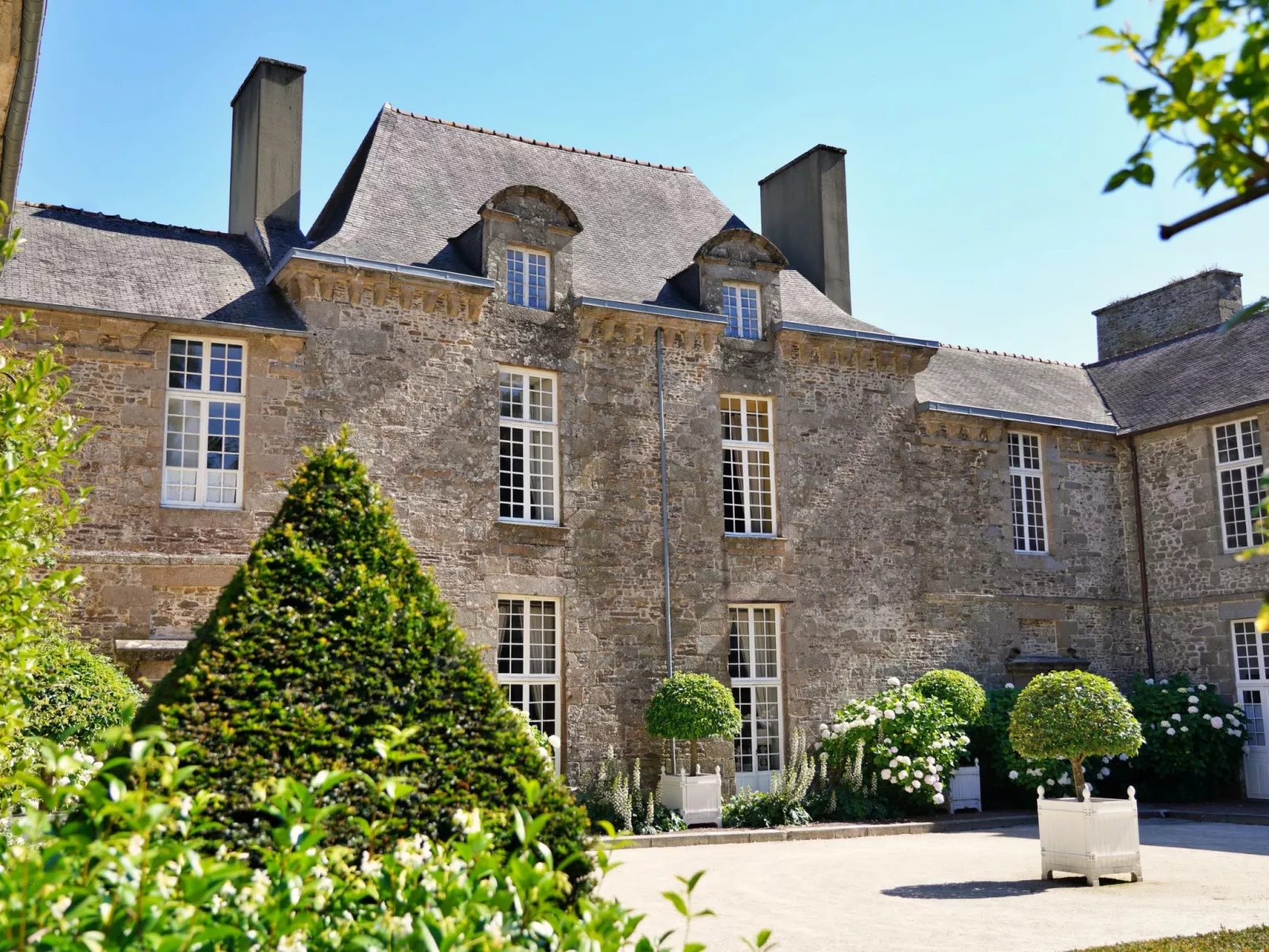 Villa La Côte du Chat -Familienhaus Bretagne-Draußen