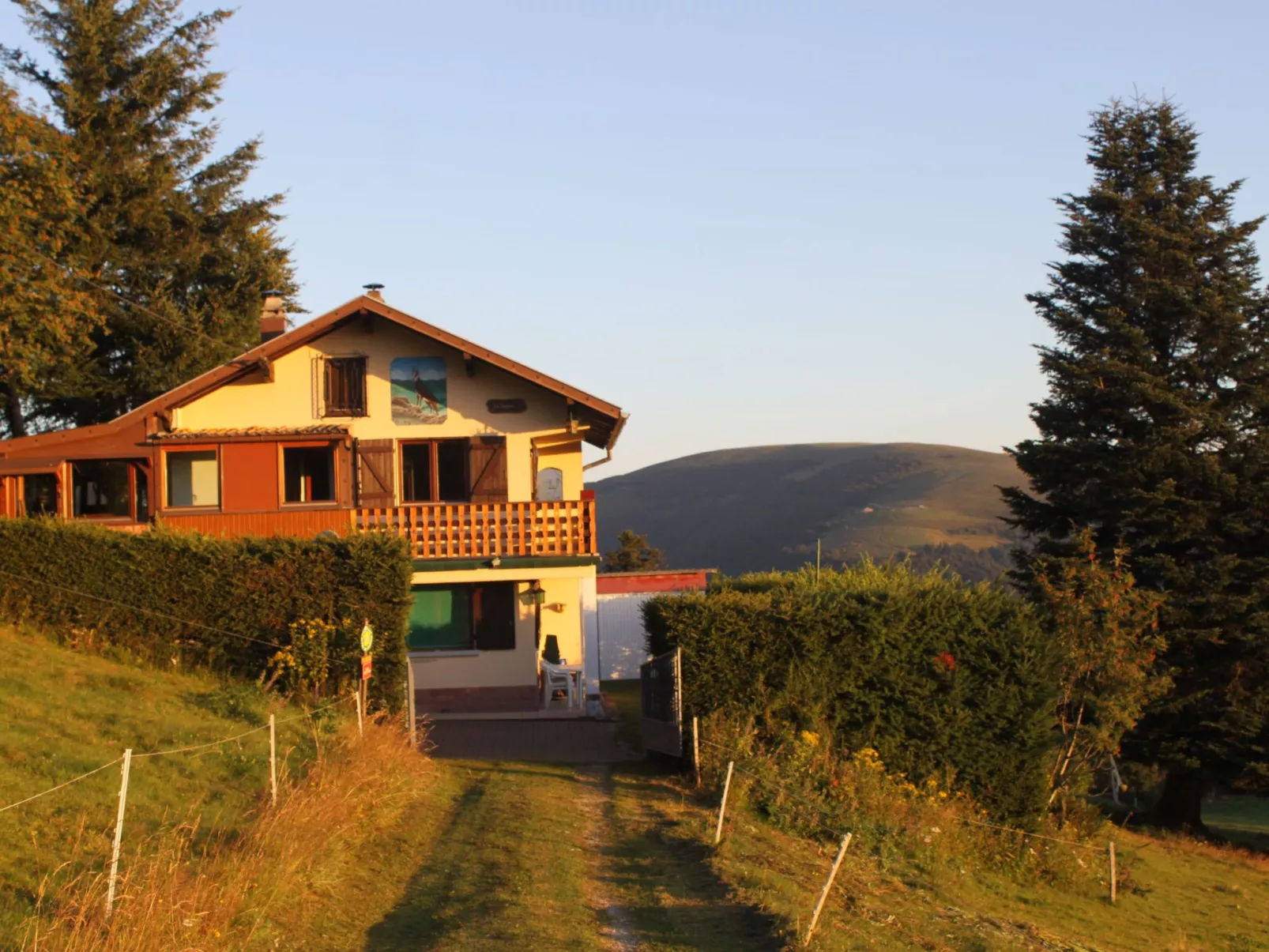 Zwischen Elsass und Vogesen, gite in einem schönen Chalet.-Draußen