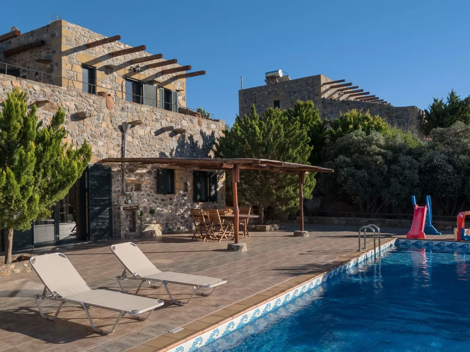 Atemberaubende Aussicht in der Villa bei Elafonissi-Outside