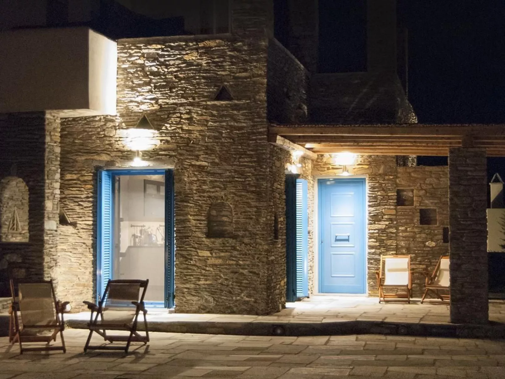 Ferienvilla "Anemos" mit Infinity-Pool-Outside