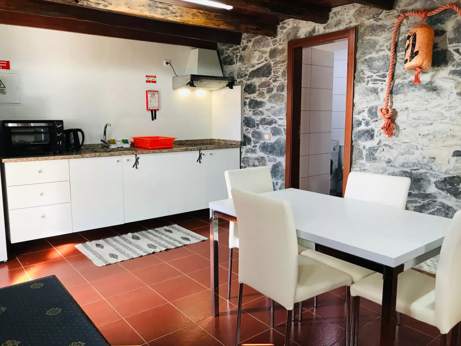 Casa Lugar da Ribeira mit Dachterrasse-Dedans