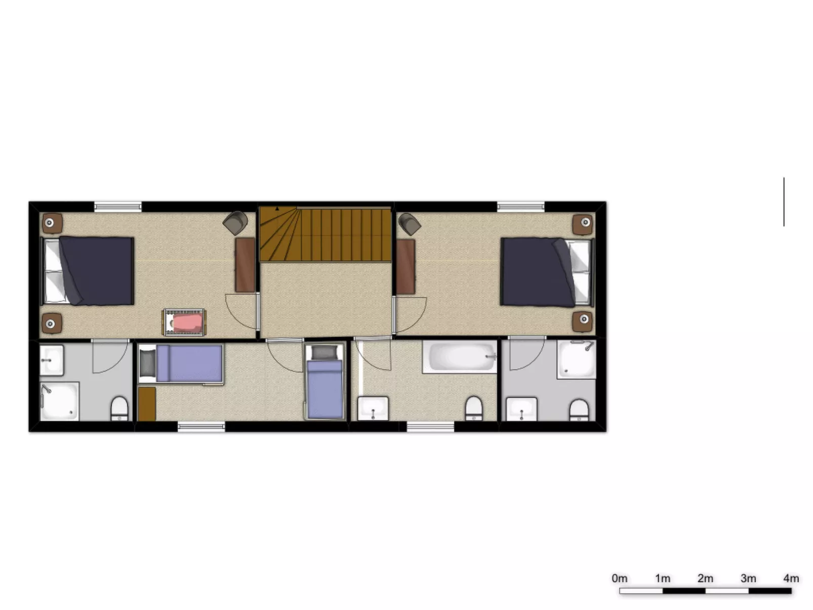 Helles, offenes Ferienhaus, Gemeinschaftspool Hunde-Dedans