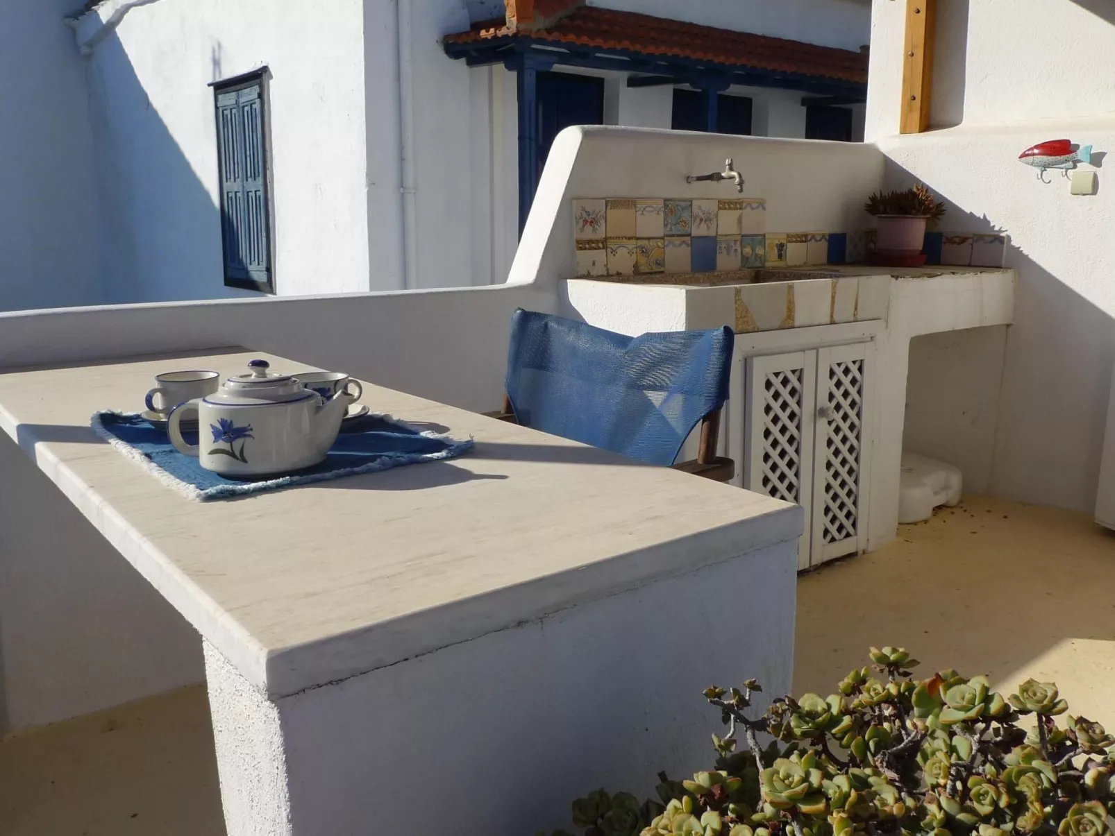 In Skopelos mit Grill und Terrasse-Outside
