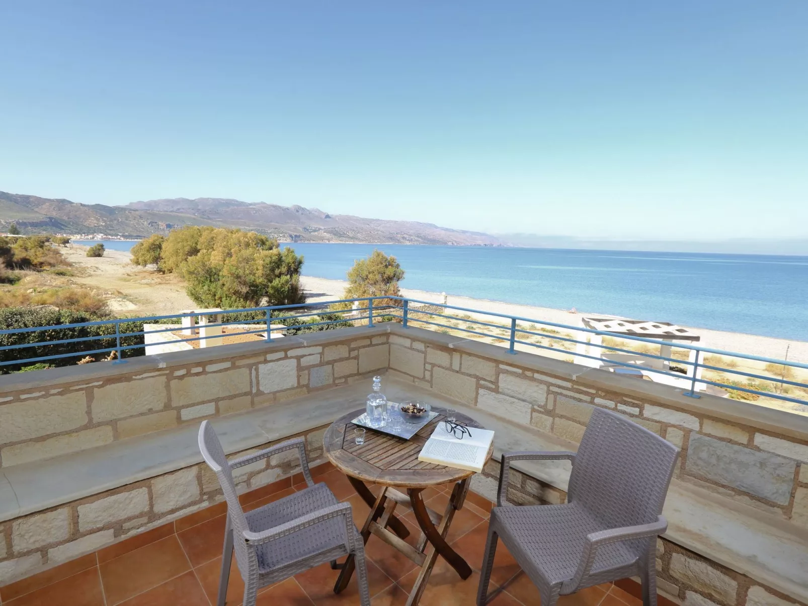 In Kolimvari mit privatem Pool-Draußen