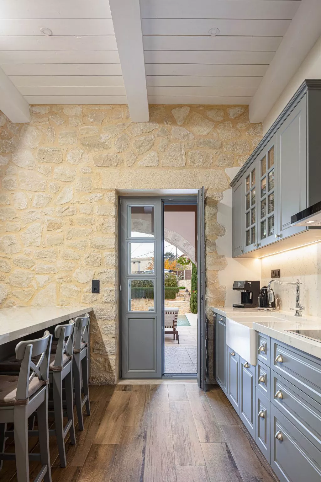 Artemis Apollonas Villa - Luxuriöse Flucht mit Pool-Outside