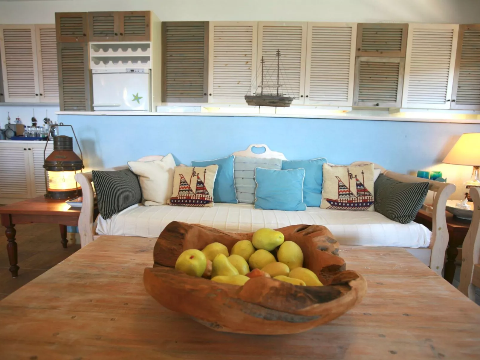 Luxuriöse, ruhige Wohnung direkt am Meer - Privatstrand-Inside