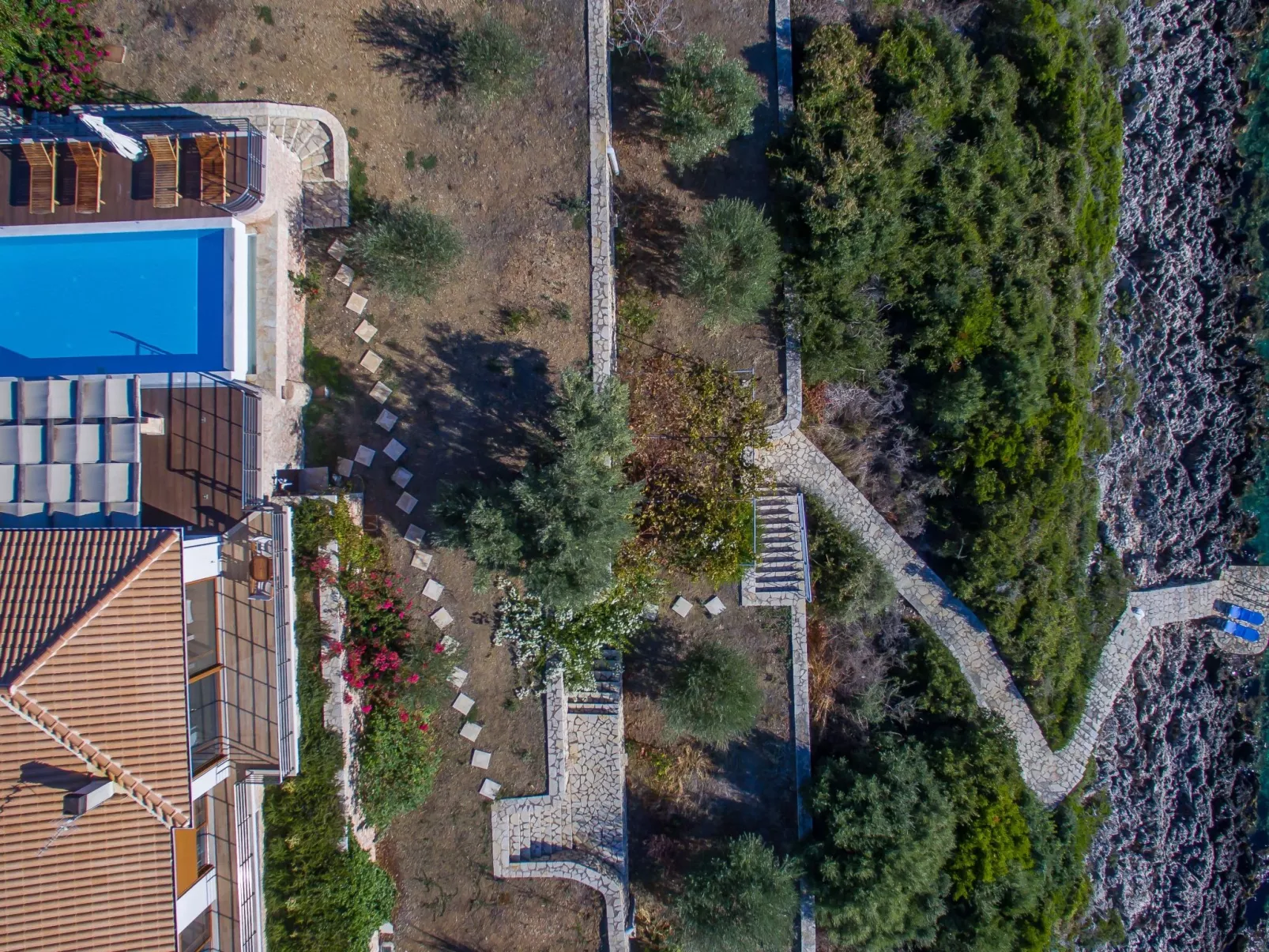 Marine Villa mit privatem Zugang zum Meer - Iris Villas-Dehors