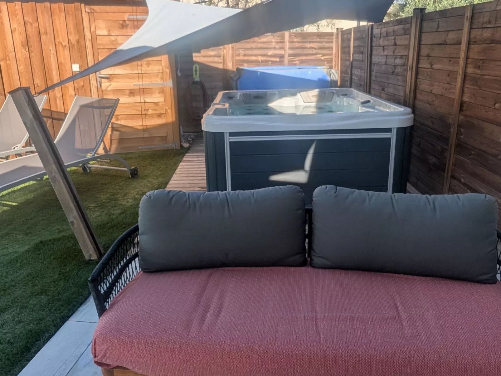 Luxuriöse Wohnung mit beheiztem Pool und private-Drinnen