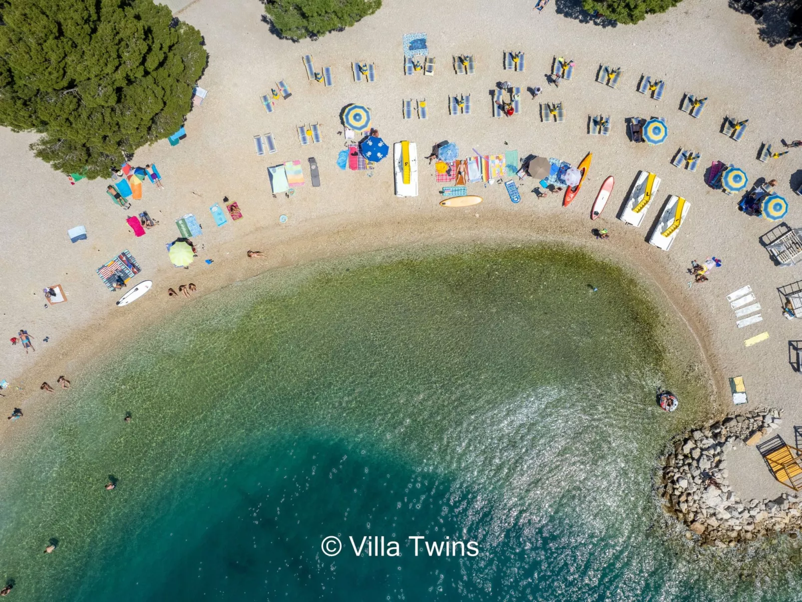 Villa Twins Superior in Crikvenica, Kvarner Bucht-Dehors