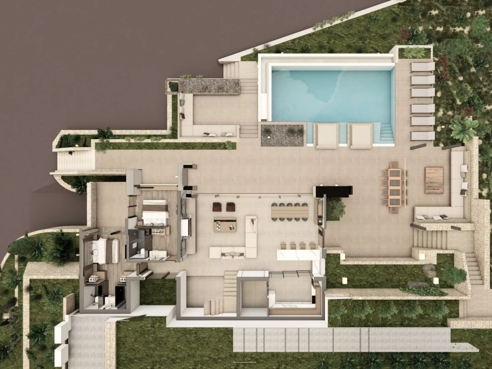 Villa Utopia 5 Schlafzimmer-Drinnen