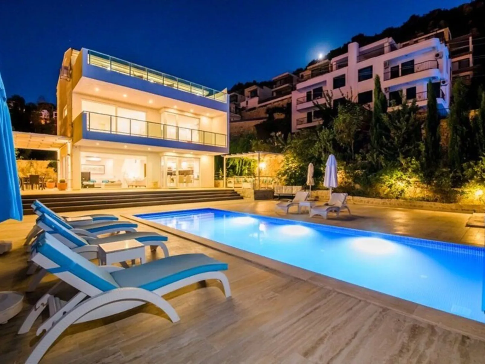 6 Personen nähe Strand-Draußen