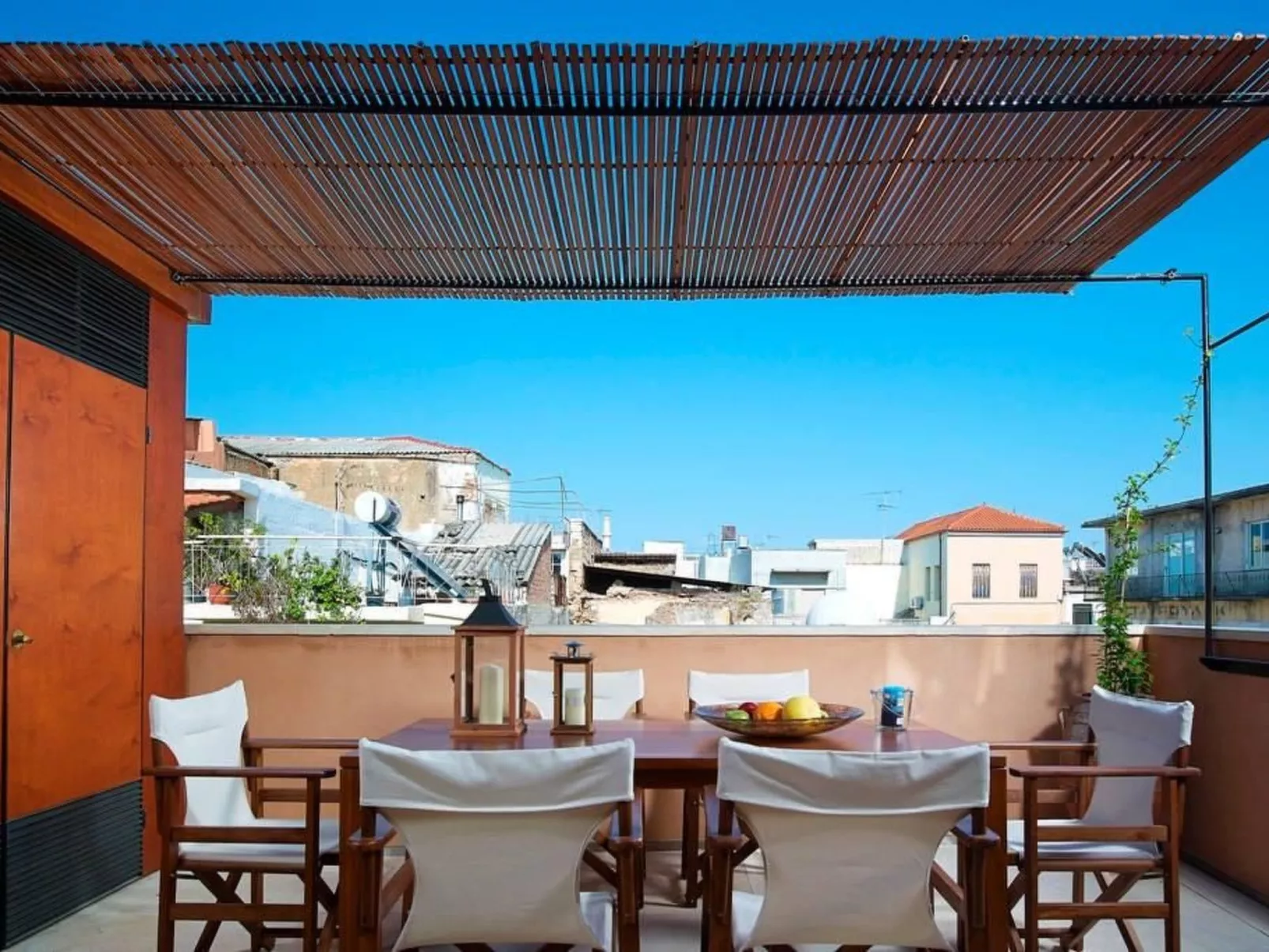 Haus Dorotheou in der Altstadt von Chania-Dehors