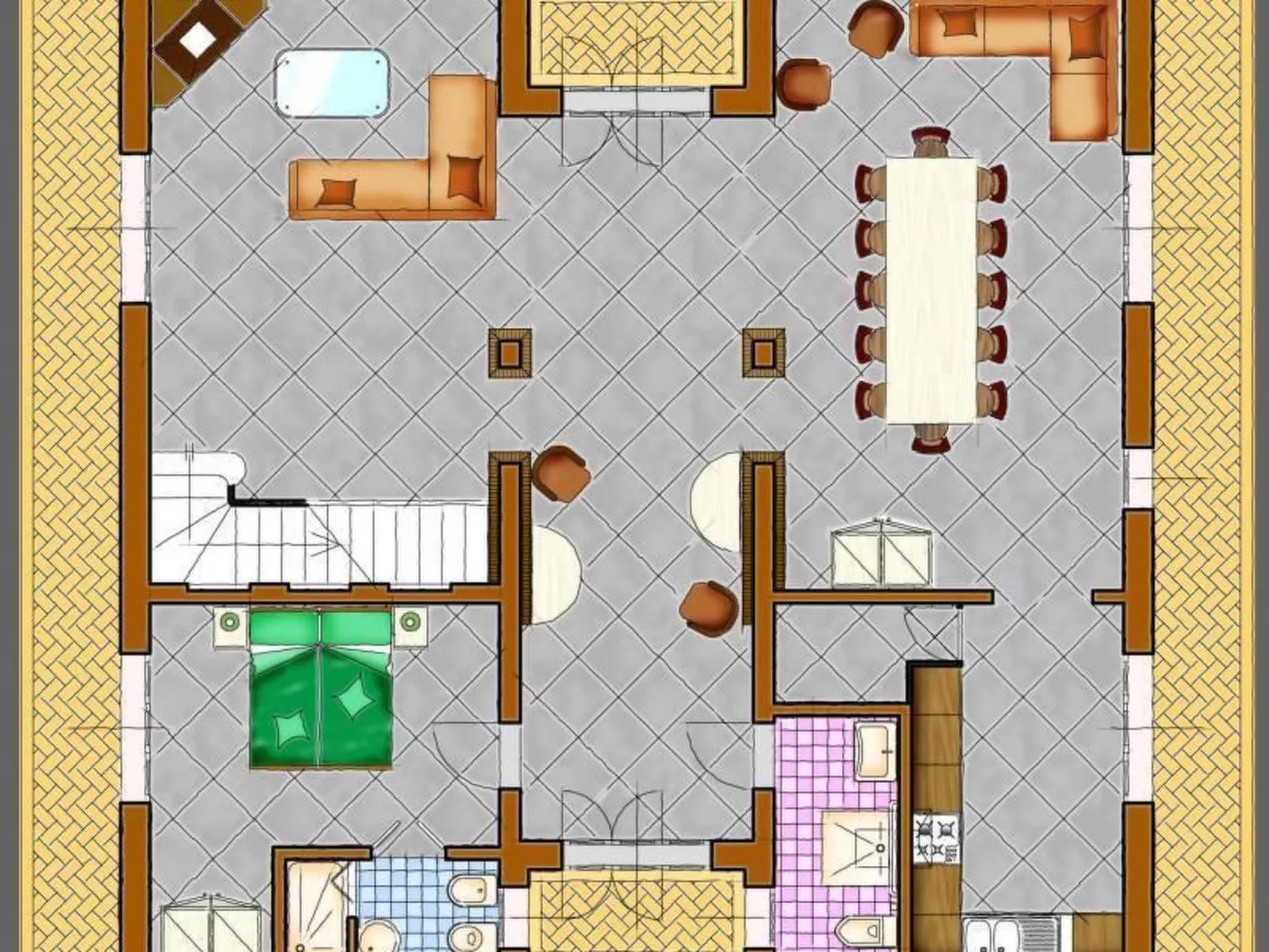 Villa Lestra Montelopio-Inside