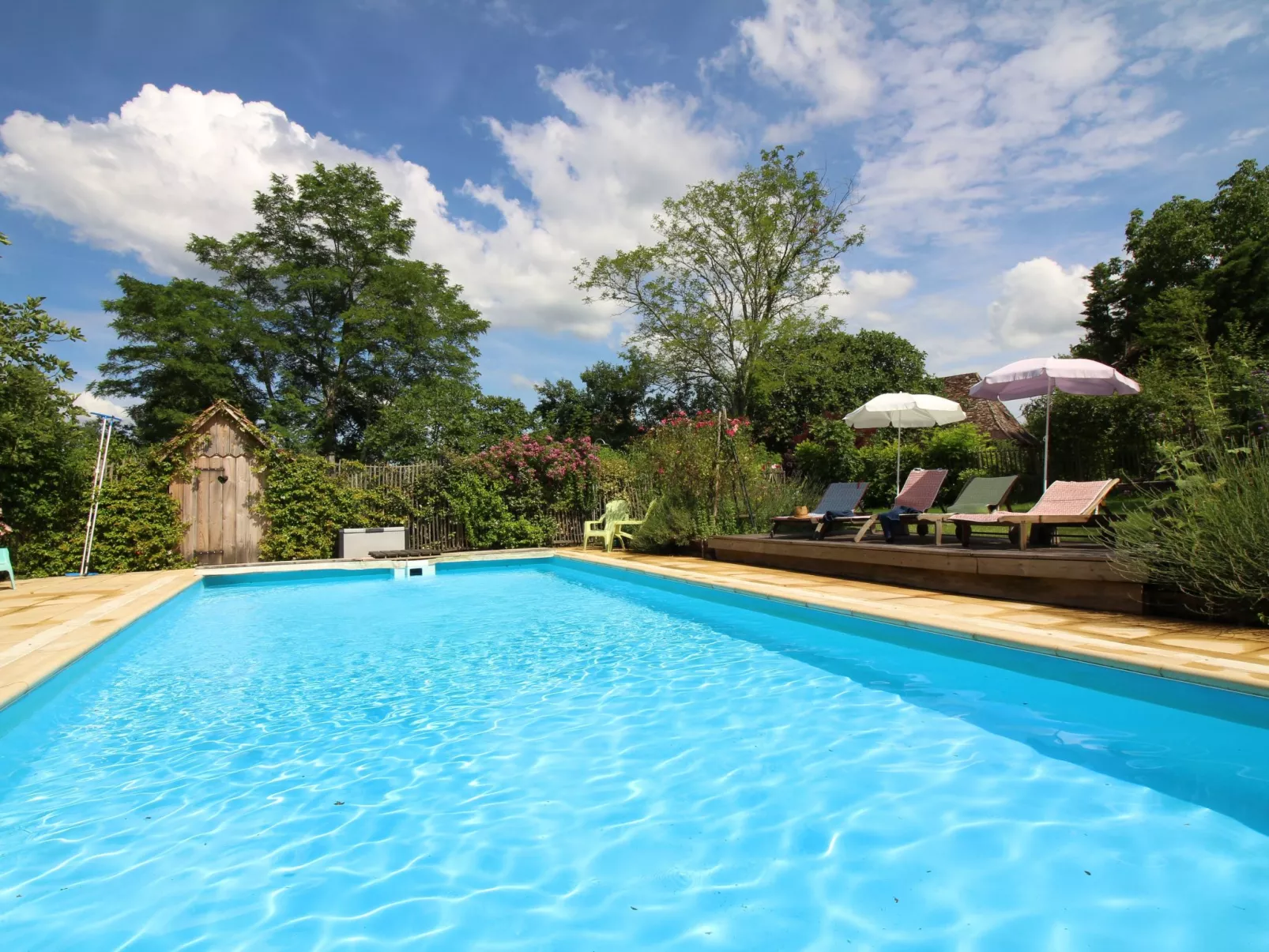 Haus mit Charme Komfort Ruhe Privatpool-Draußen