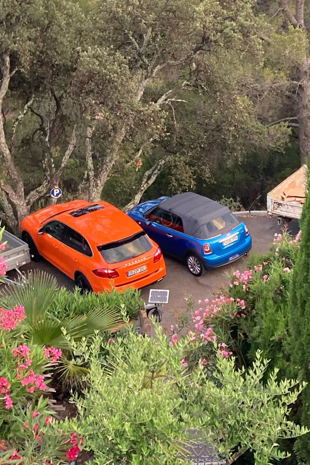 Kleine Villa an der Cote d´Azur-Draußen