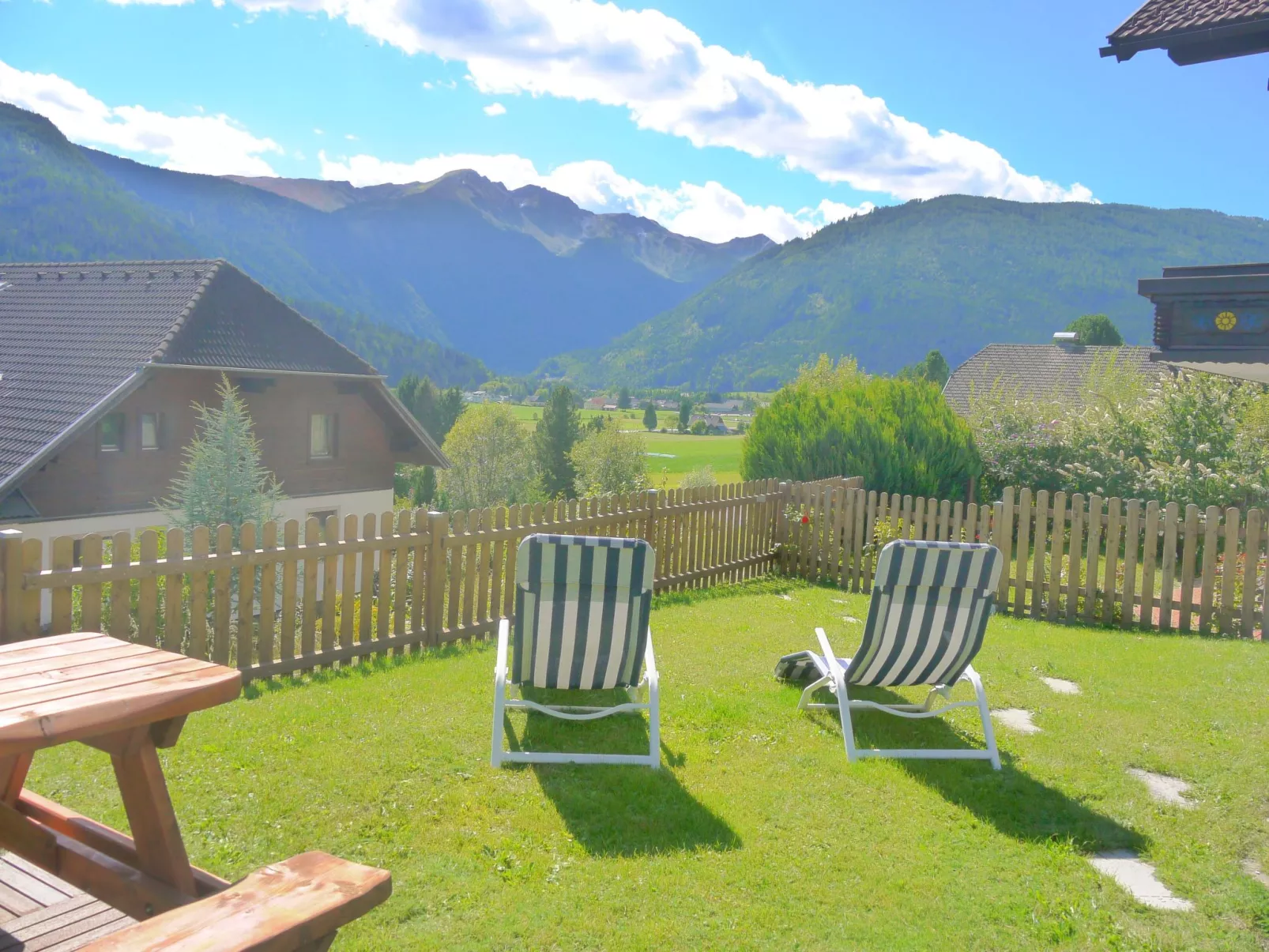 Wohl eingerichtete Wohnung mit eigenem Balkon-Outside