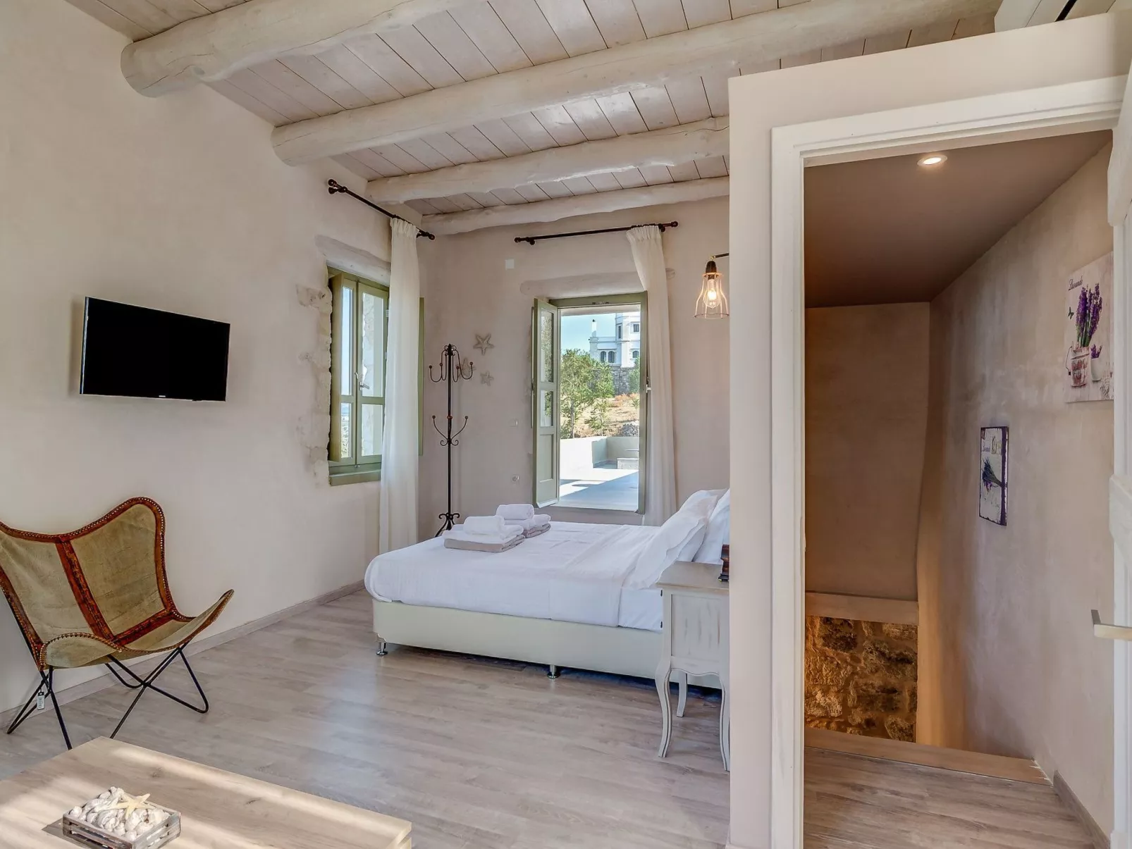 Traditionelle Villa, privater Pool, 5km zum Strand-Drinnen