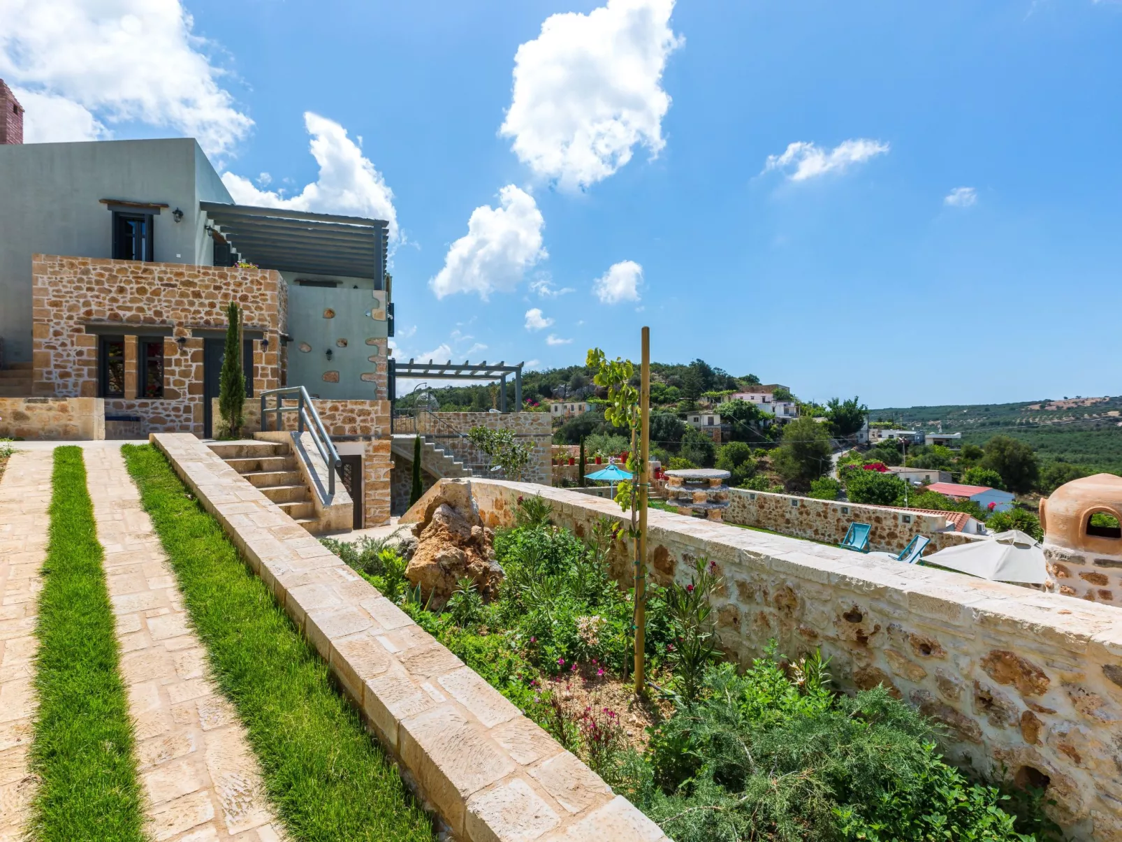 In Achlades mit Privatem Pool