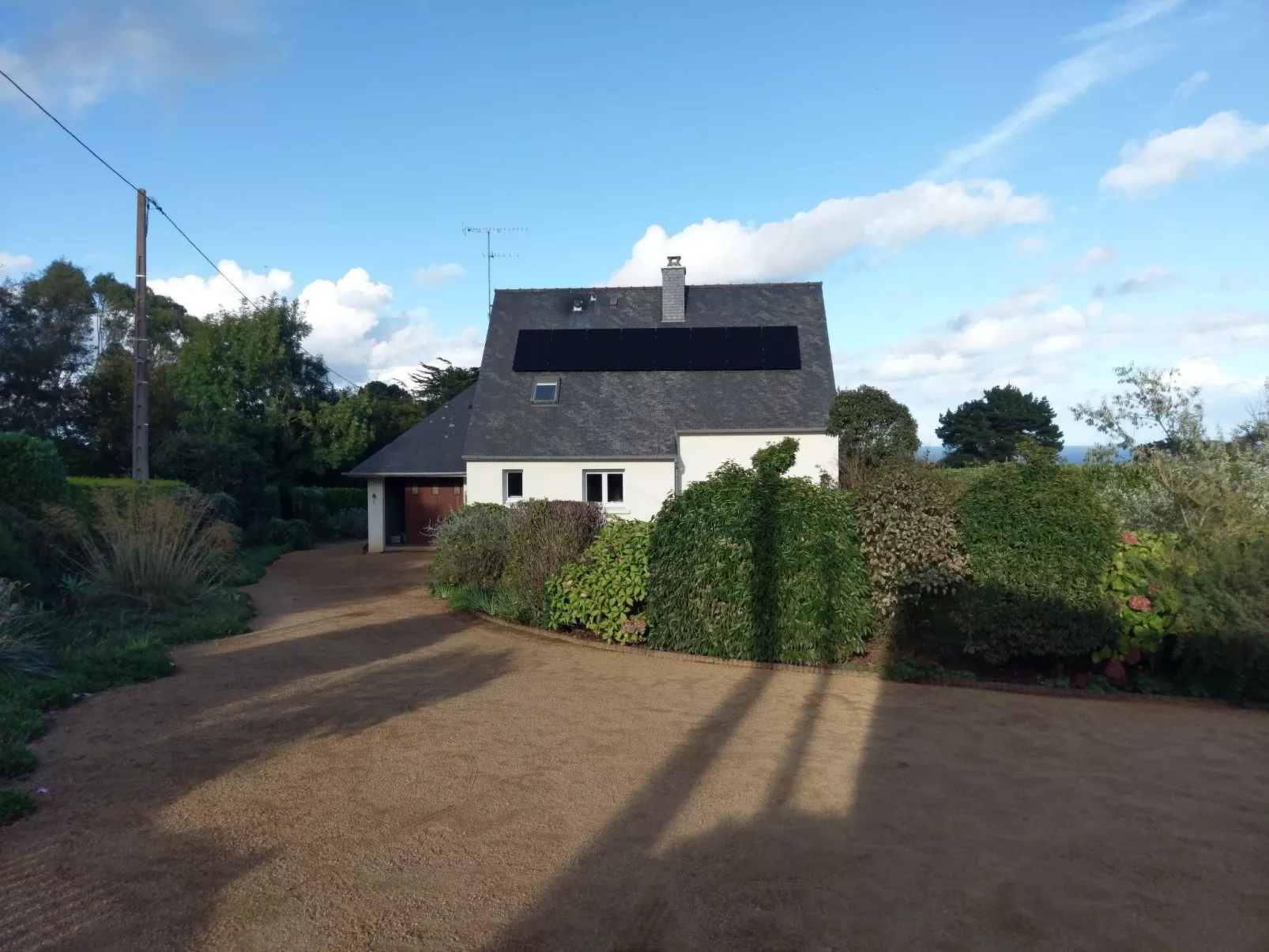 Komforthaus mit Traumgarten und Meerblick-Outside
