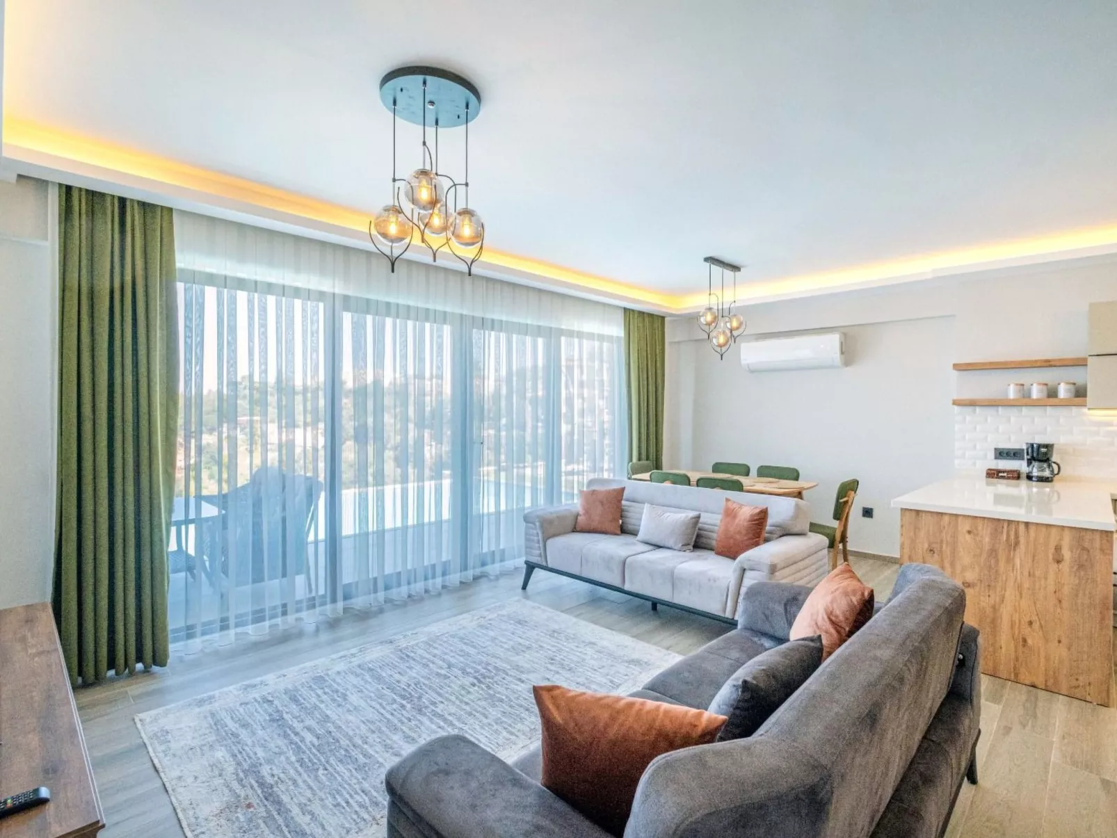 Villa mit Infinity in Fethiye Faralya-Drinnen