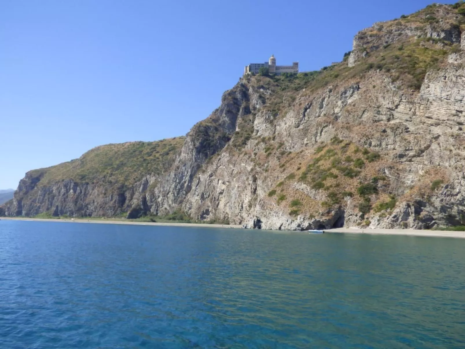 Landhaus mit Blick auf die Äolischen Inseln-Image-tags.info