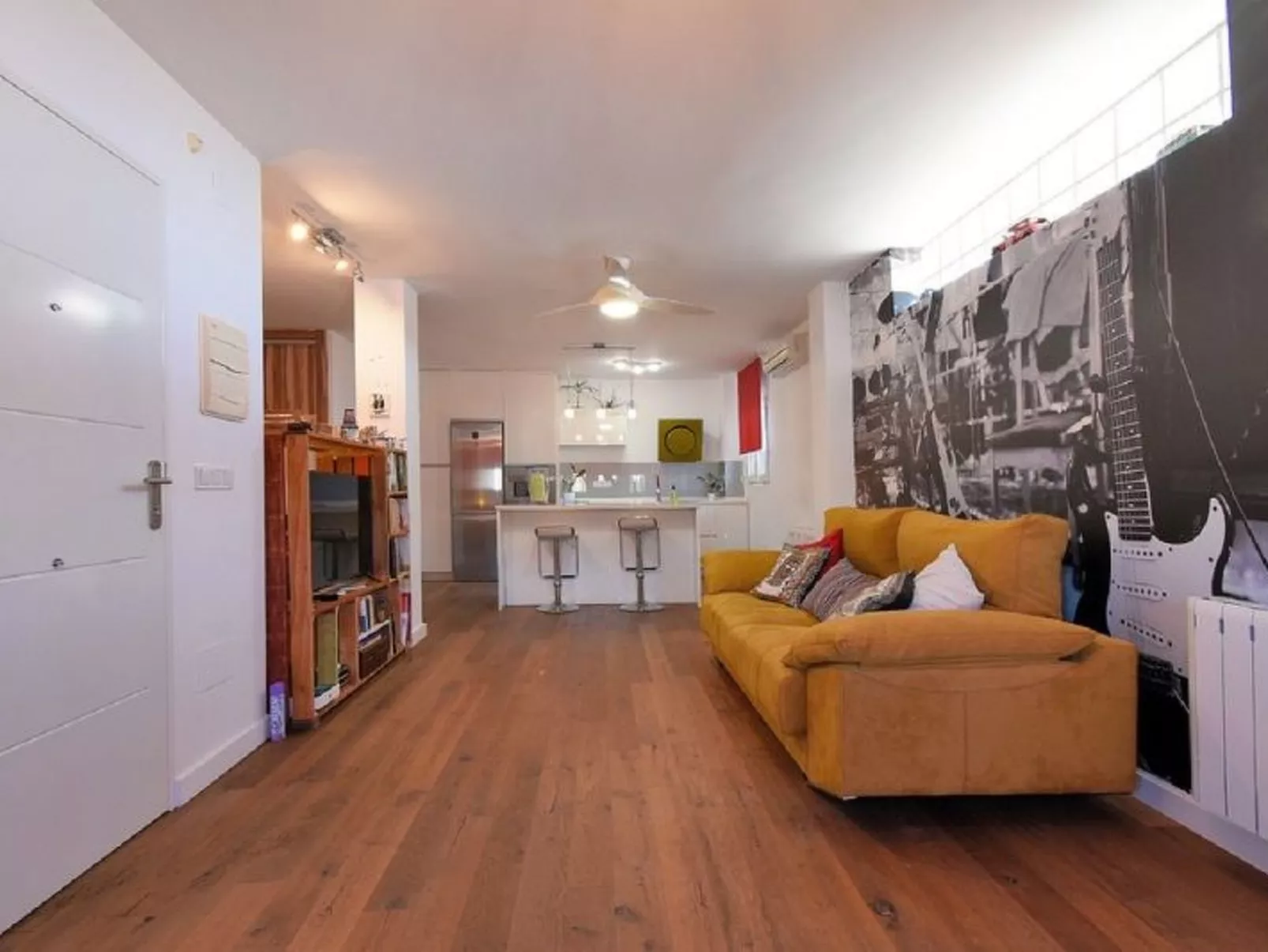 Studio-Appartement mit Terrasse-Drinnen