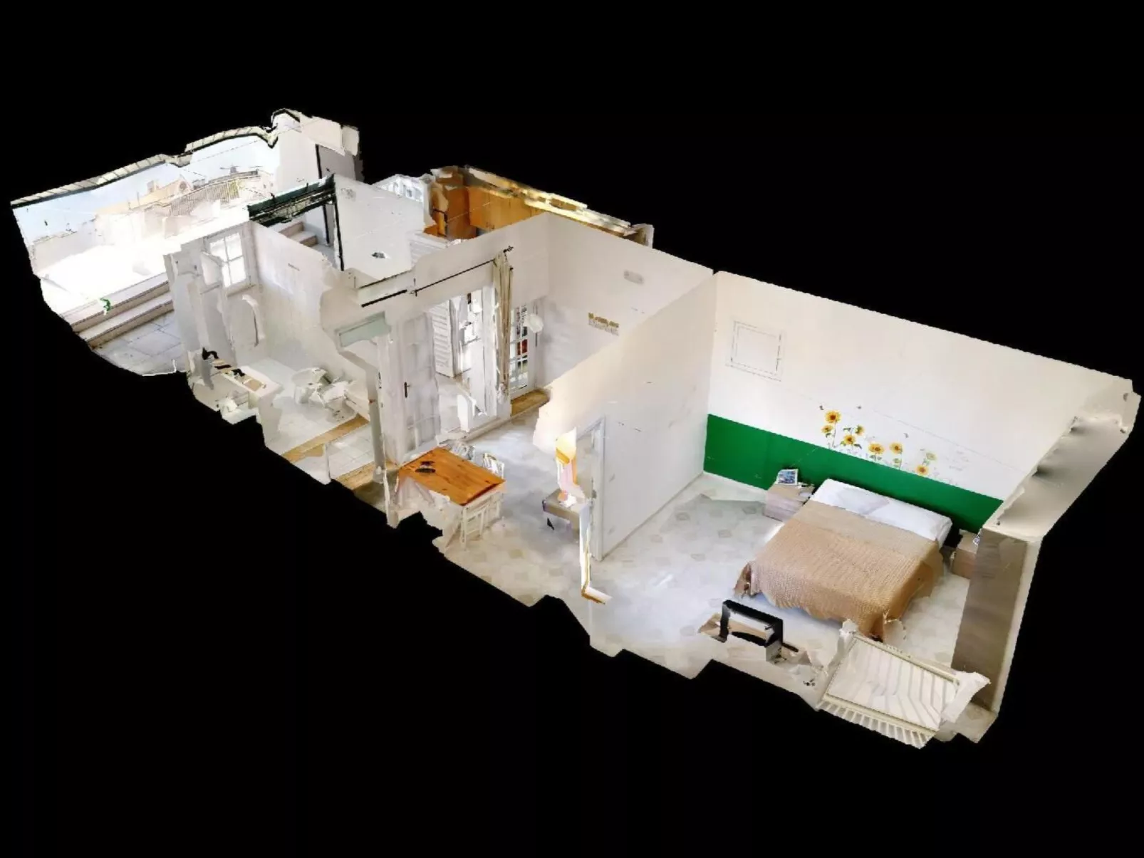 Chalet 'Weißes Haus' mit Wasserblick-Drinnen