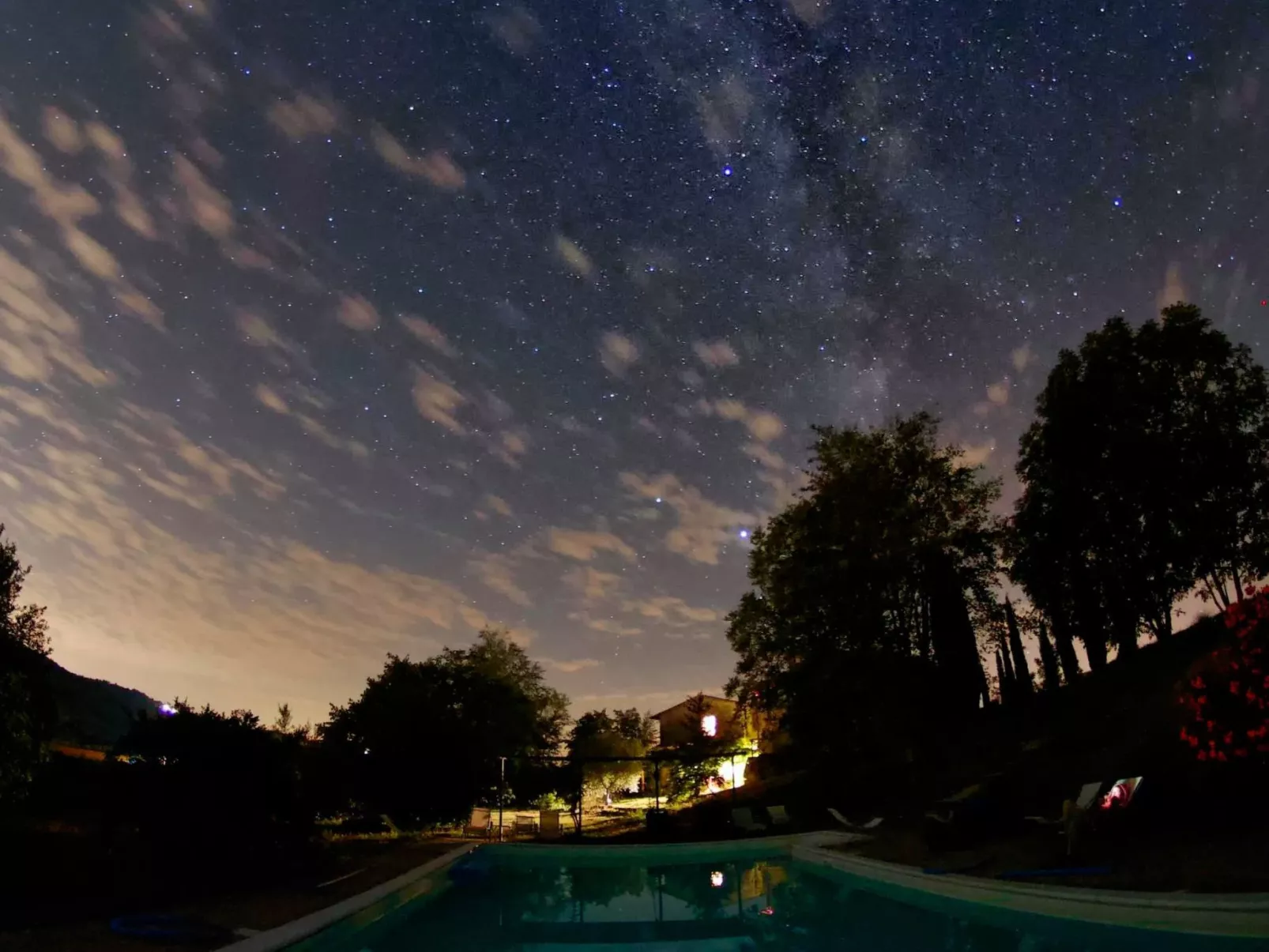 Das Walnusshaus-Dehors