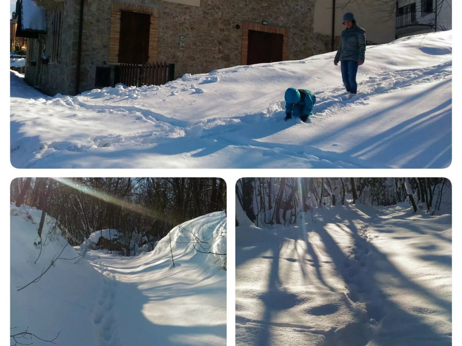 Wohnung in San Rocco mit Privatparkplatz-Dehors