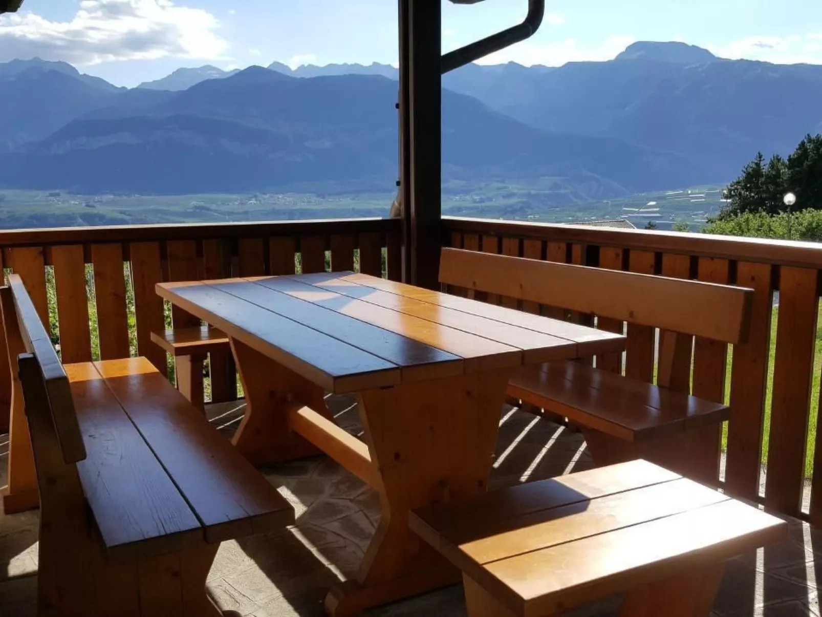 Dolomiten Weiße Rast-Draußen