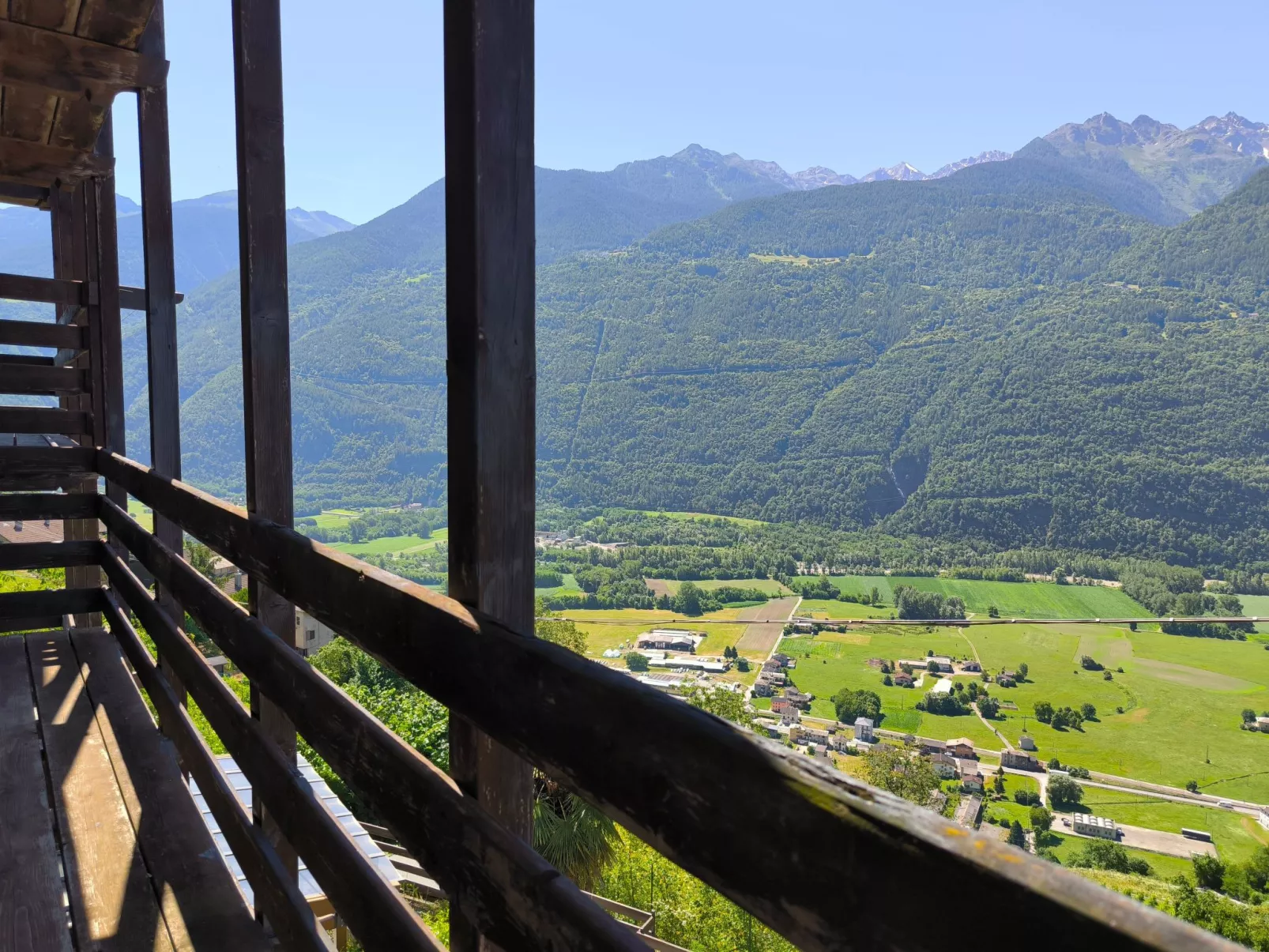 Chalet San Gervasio bei Holiday World-Draußen