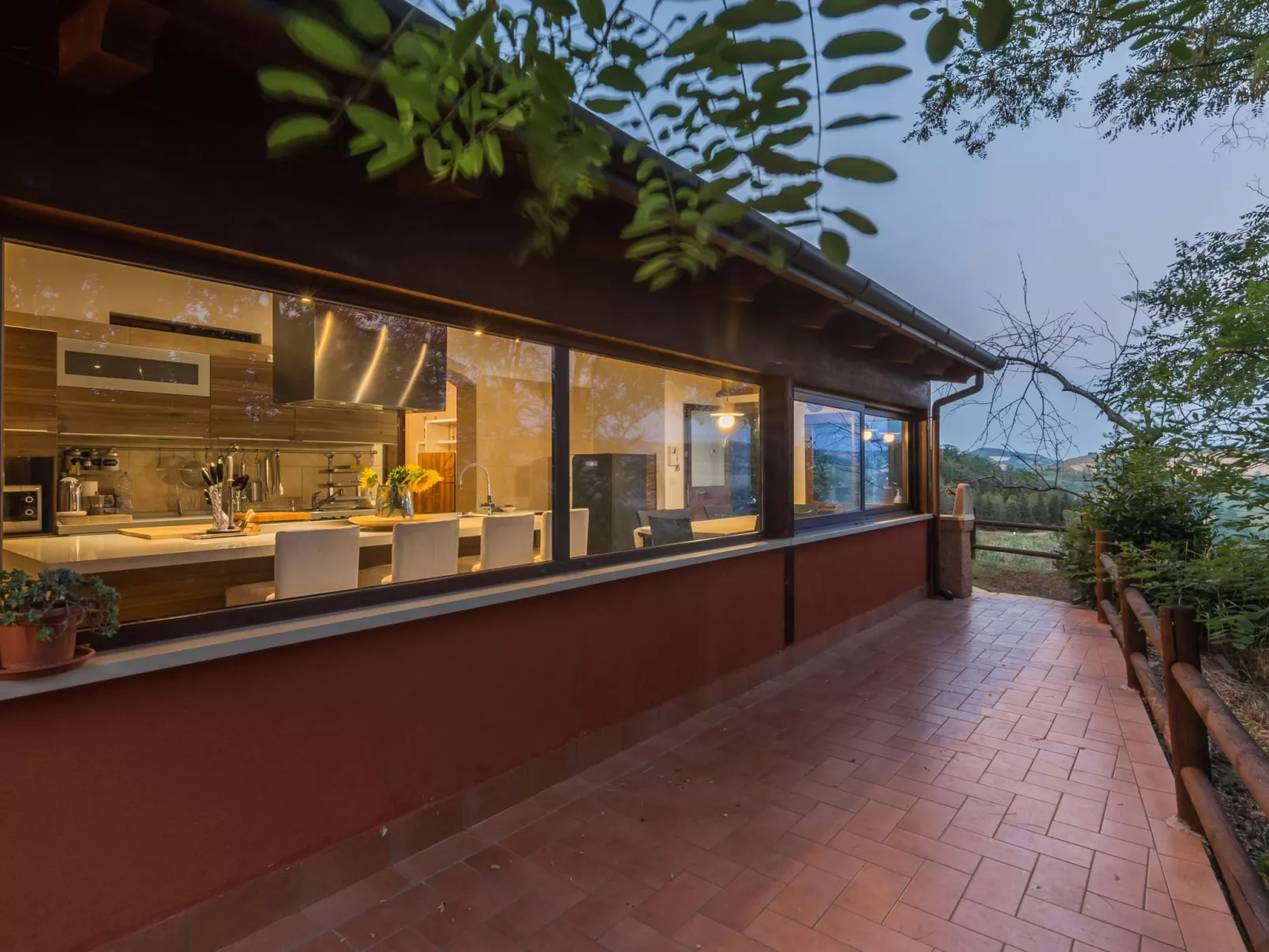 Landgut "TenutaQuarantaOlivi-Draußen