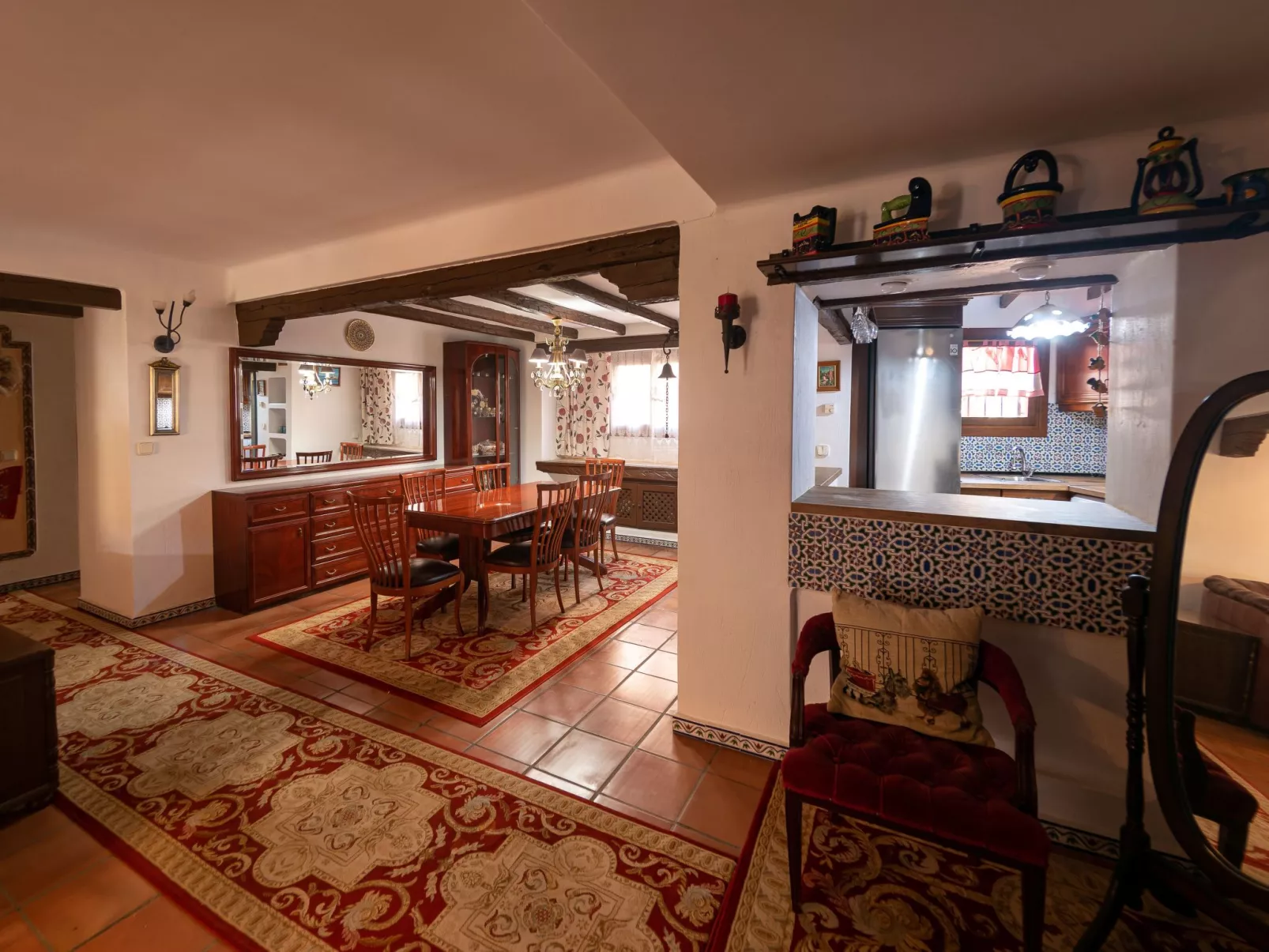 Das beste Haus große Terrasse Strand und Bars-Dedans