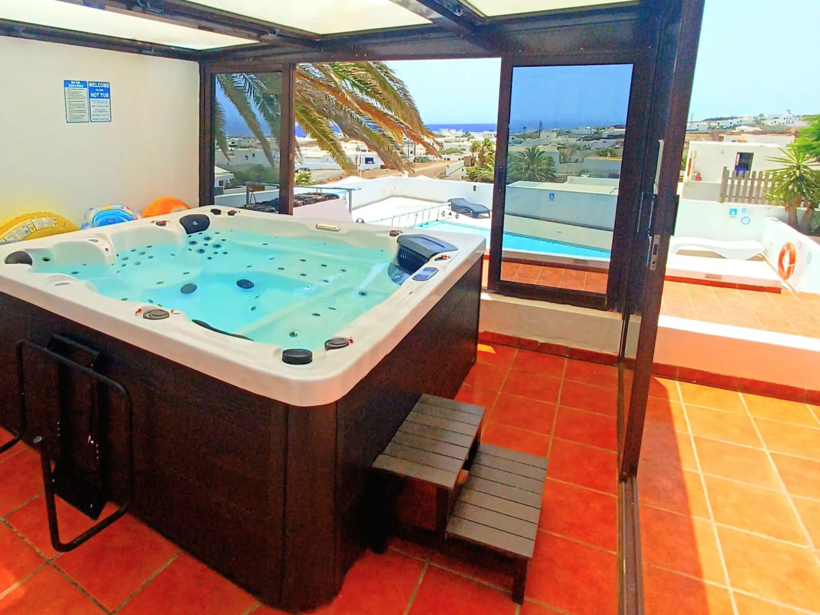 Meerblick Villa Tias-Outside