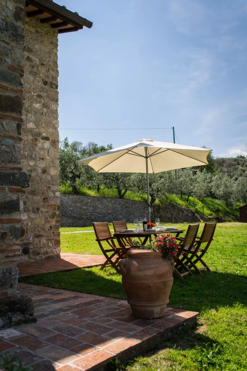 Ein Haus in der Olivenhaine - casa buriano GIULIA-Draußen