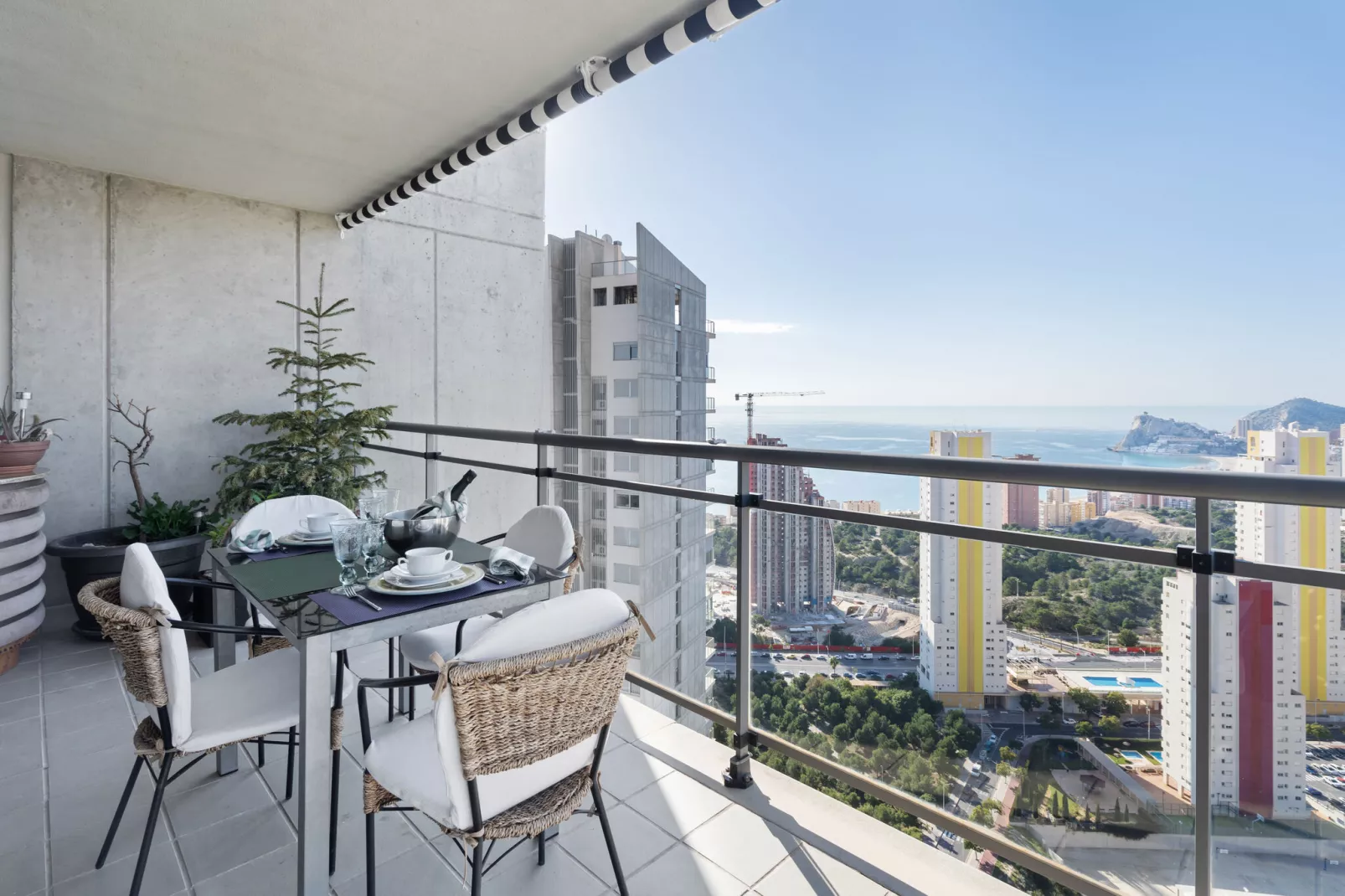 Apartamento Benidorm Lux-Terrace balcony