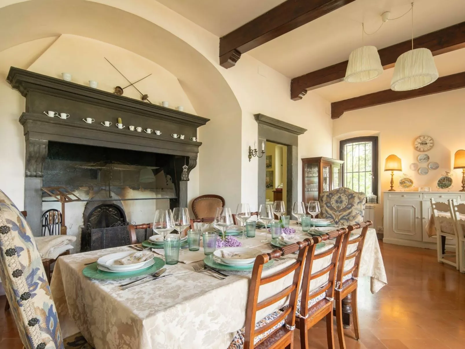 Prächtige toskanische Chianti-Villa-Dedans