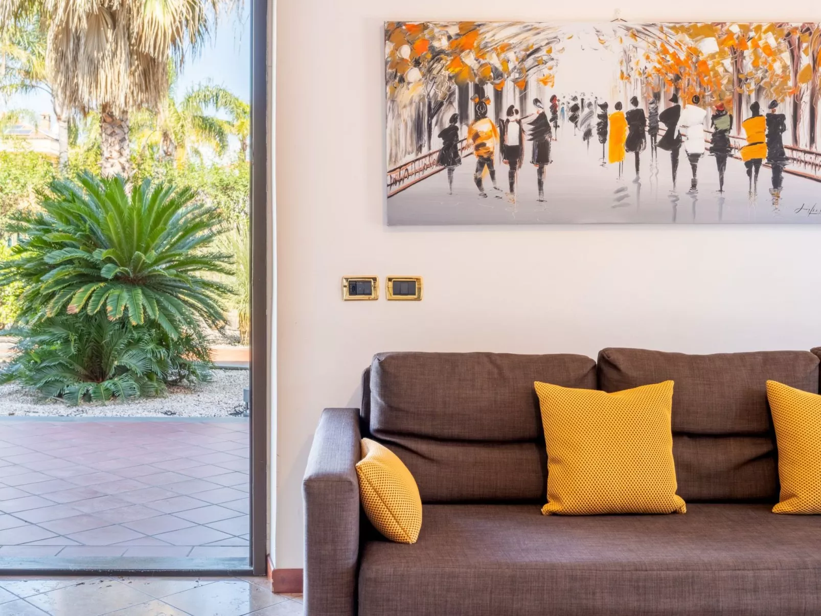 Ätna, Meer und Grün - Doppelzimmer-Drinnen