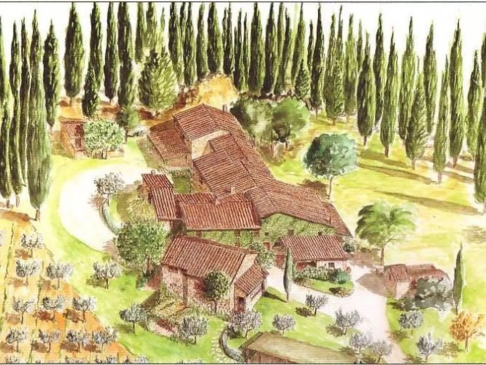 Urlaub flach weiß - Draußen