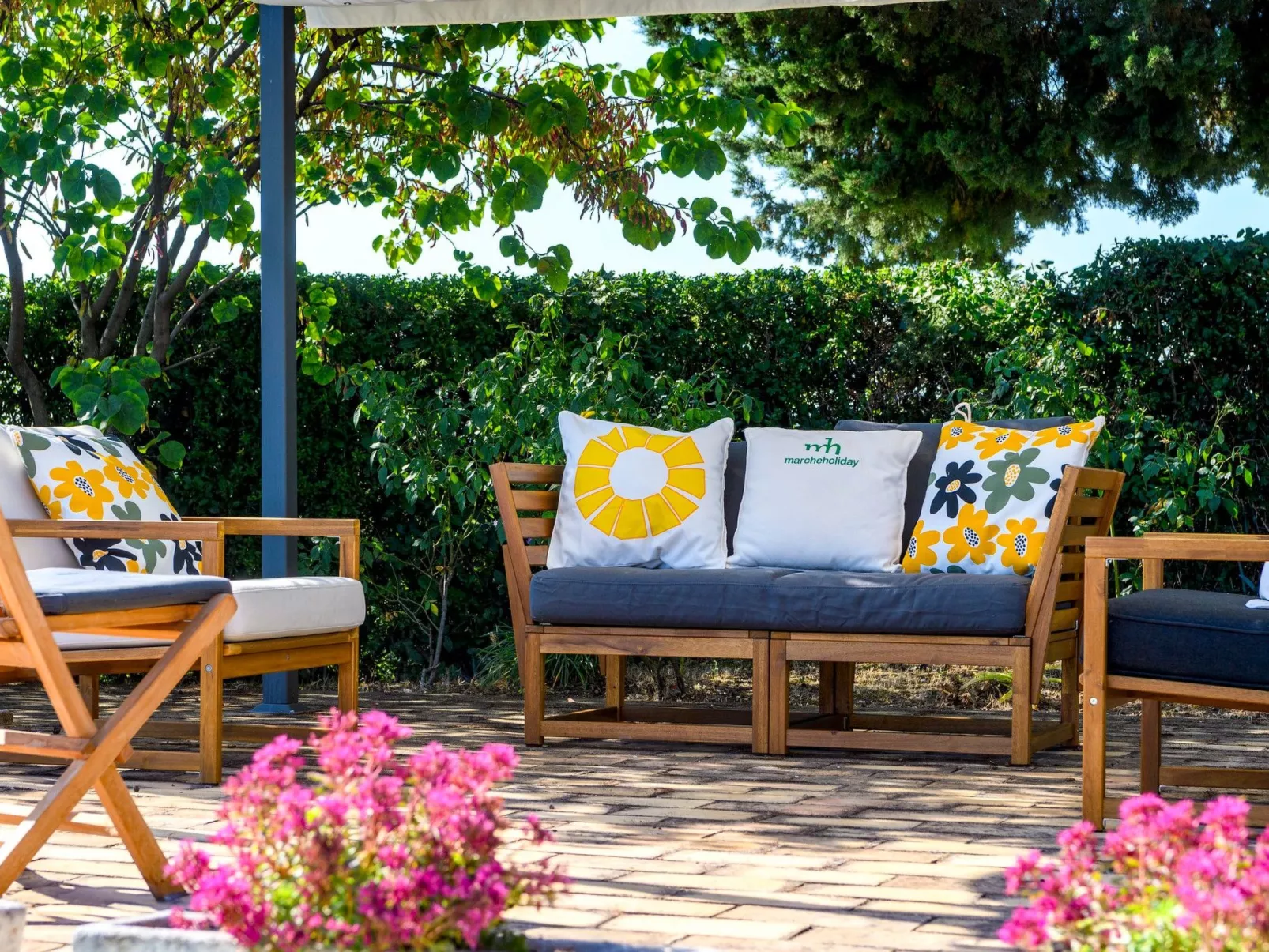 Casa Felicità, Marche Ferienhäuser-Draußen