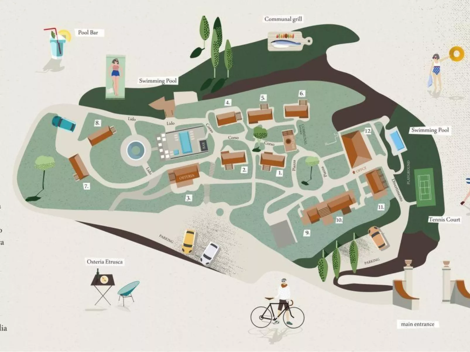 "Villa III Apicius"-Dedans