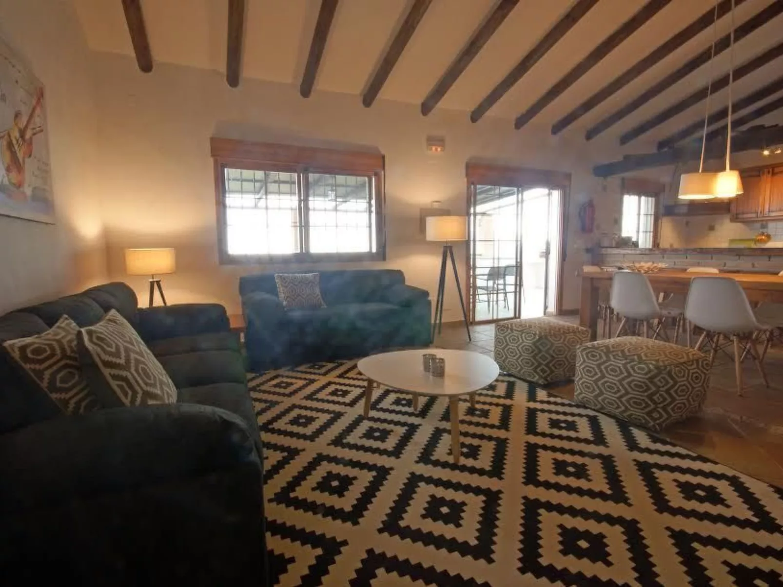 Modernes, geräumiges Ferienhaus in einem Naturschutzgebiet-Dedans