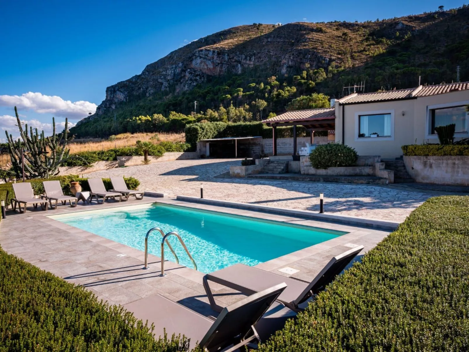 Bucht von Scopello, privater Pool, atemberaubende Aussicht-Outside