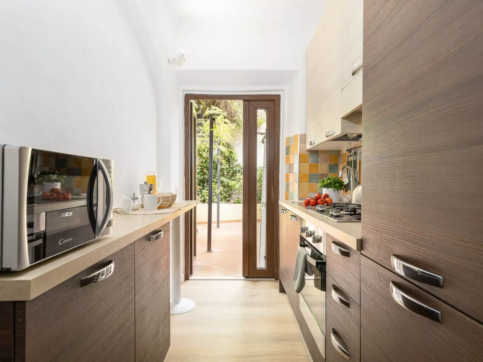 Das Patio-Haus-Drinnen