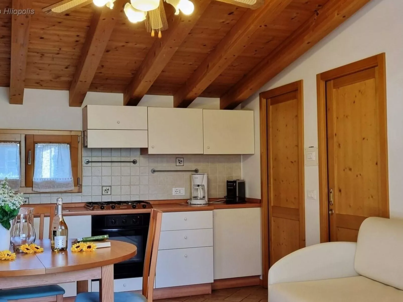 Cottage mit Terrasse-Dedans